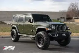 Lifted 2022 Jeep Wrangler Unlimited Sahara