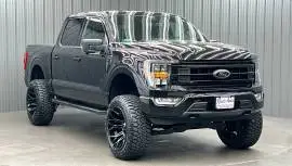 Lifted Truck 2022 F150 XLT Black Appearance